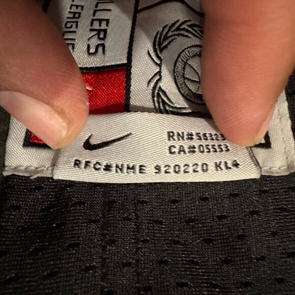 Nike United Ballers Polo Men’s XXL Black Blue Mesh #23 All-World League - Picture 9 of 9